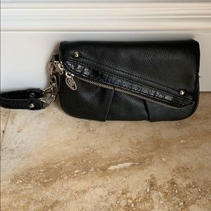 Black J Lo brand wristlet
